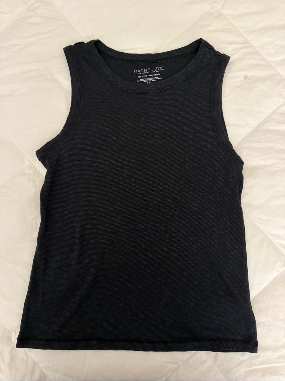 Rachel Zoe blue Layering Essentials Tee